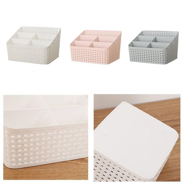 

storage boxes & bins makeup organizer box for cosmetics desk office skincare case lipstick sundries jewelry drawer