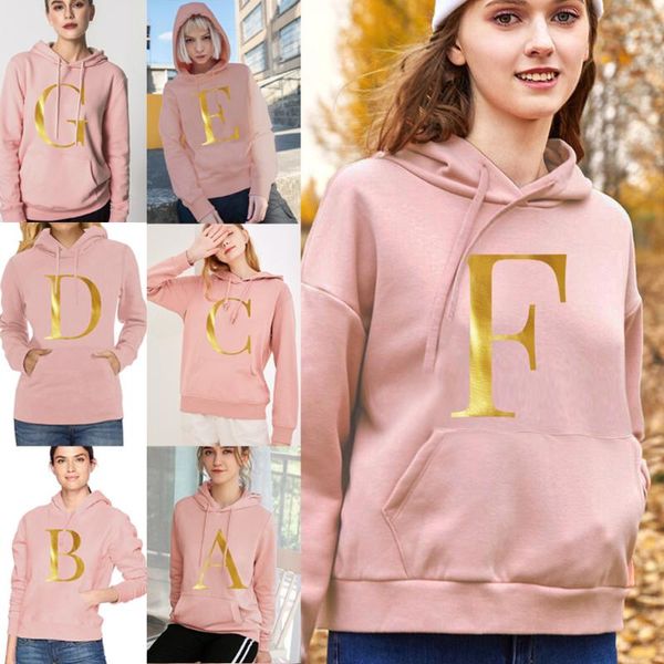 

men's hoodies & sweatshirts 26 letter print hooded fashion all-match pullover clothes harajuku casual spring autumn teenagers streetwe, Black