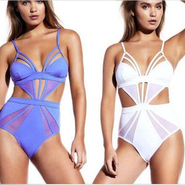 

women's swimwear zafille solid one piece swimsuit female separate bathing suit backless beachwear maillot de bain femme hollow out, White;black