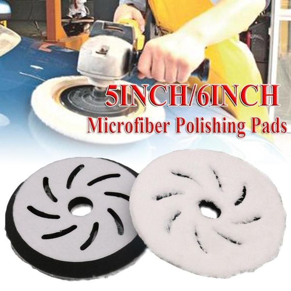 

5/6inch microfiber polishing pads buffing felt wheel for car care cleaning sponge products1