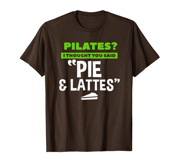 

comical pilates thought t-shirt, White;black