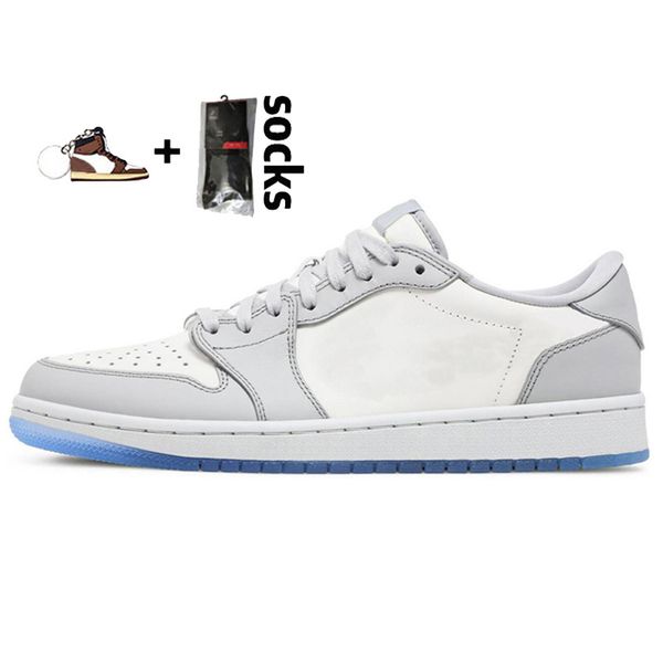 

low jumpman 1 men womens basketball shoes 1s sneakers trainers light smoke grey travis lightbulb royal yellow court purple toeamc57cb0