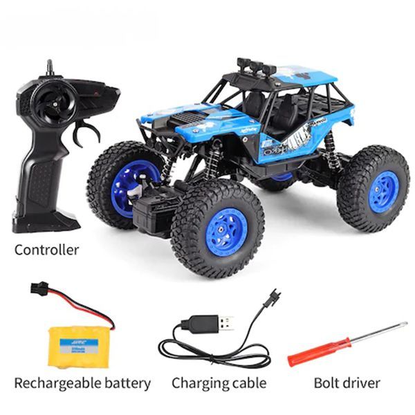 JJRC Q66 Q67 RC Car 2.4G Corso di corto corto Racing Car Remote Control Truck Off-Road Arrampicata Auto Giocattolo