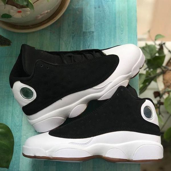 

shoes jumpman 13s 13 black white gum gs metallic gold medium brown running sneaker