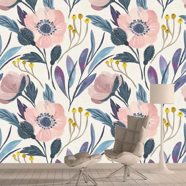 

wallpapers leaf custom wallpaper 3d creative nature themed mural living room bedroom home decoration poster wall painting contact paper