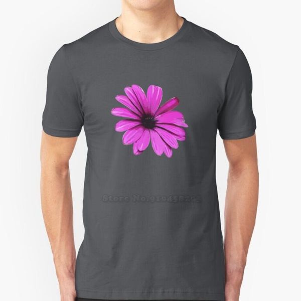 

men's t-shirts red flower trend t-shirt men summer cotton blossom blossoms leaf plant botany nature garden hobby, White;black