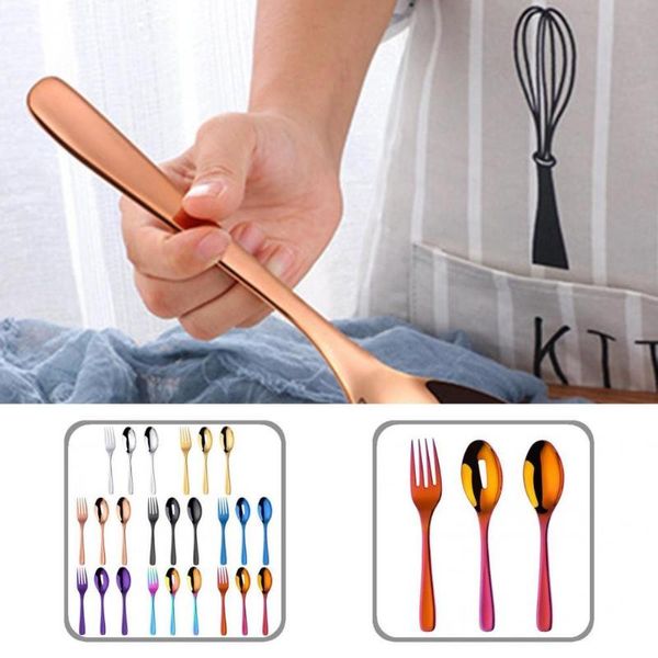 

dinnerware sets polish 1 set durable beefsteak bread flatware comfortable grip spoon sturdy for cooking