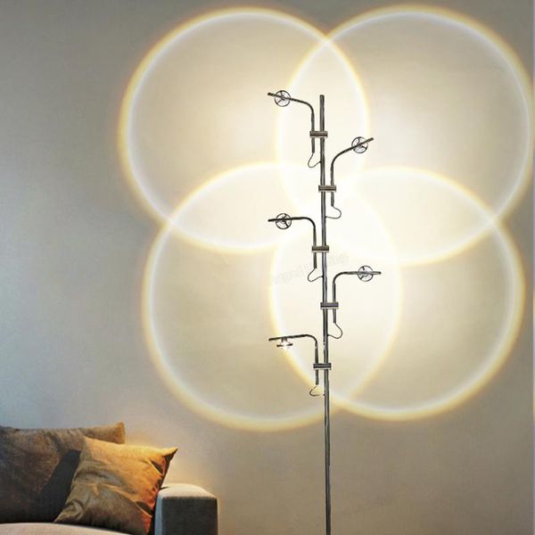 

floor lamps nordic led atmosphere lamp italy design chrome standing light for bedroom living room corner indoor decorative