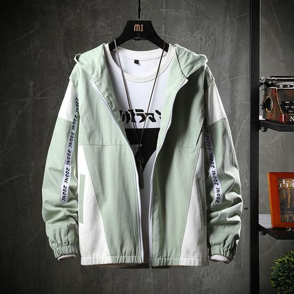 

men's jackets mens designer jackets hoodiesnot brand good quality regular zipper letter print natural color slim panelled applique, Black;brown