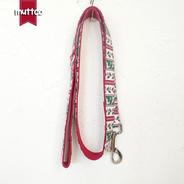 

retailing self-design dog leash the christmas deer handmade poly satin and nylon 5 sizes udl094 collars & leashes
