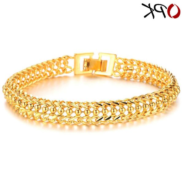 

boutique jewelry copper plated gold jewelry hand jewelry classic women's bracelet, Golden;silver