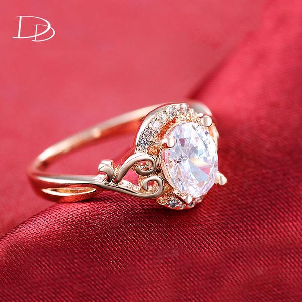 

wedding rings dodo fashion vintage jewelry cincin wanita engagement ring for women korean bijoux femme bagues ladies, Slivery;golden