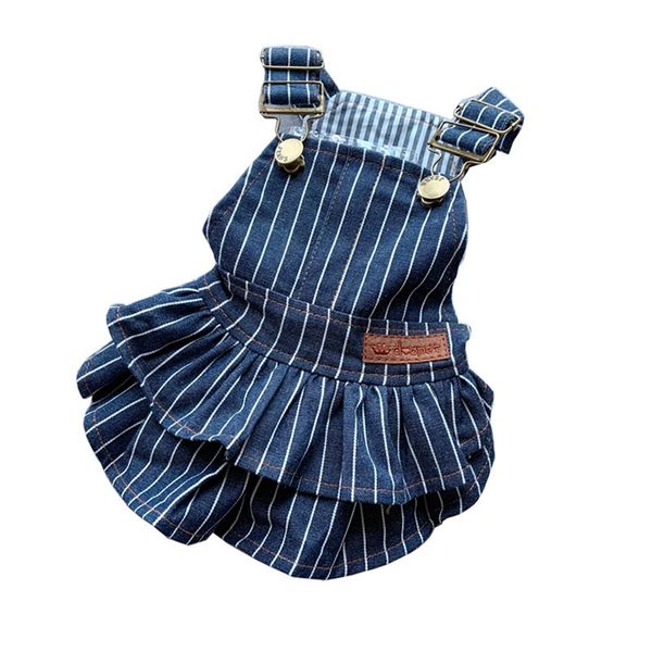 

dog denim skirt pet strap small dog pet summer drs cat cloth products