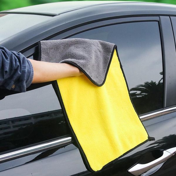 

car sponge micro fiber wash towels microfiber cleaning towel for double layer extra soft drying cloth rags washer