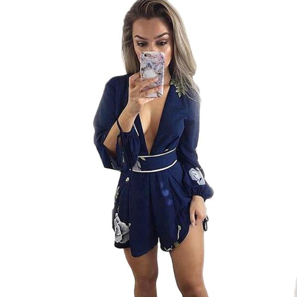 

women's jumpsuits & rompers women ladies floral prints soft and comfortable jumpsuit clubwear bodycon playsuit romper l50/0203, Black;white