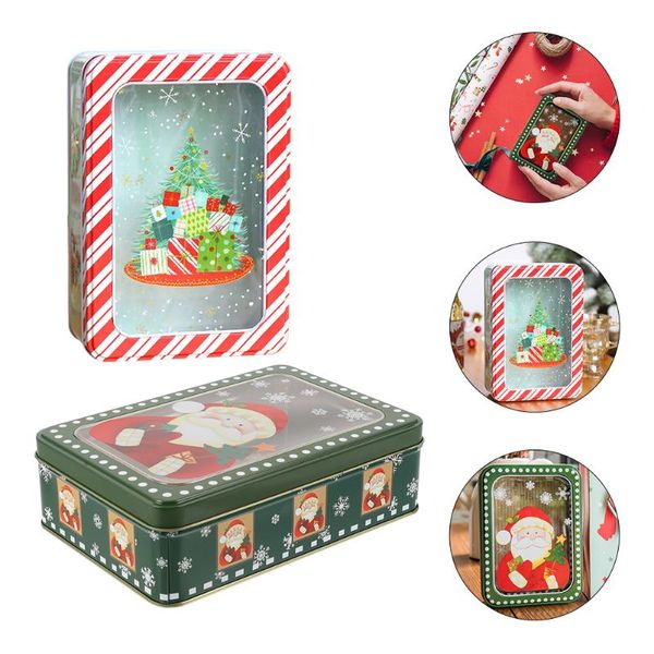 

gift wrap 2pcs christmas candy boxes sweets containers lovely