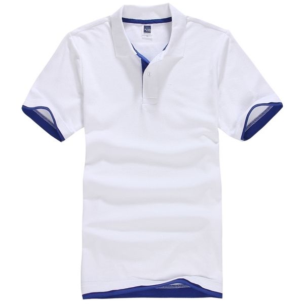 

brand new men's polo shirt men cotton short sleeve shirt sportspolo jerseys golftennis plus size xs - 3xl camisa polos homme 210401, White;black