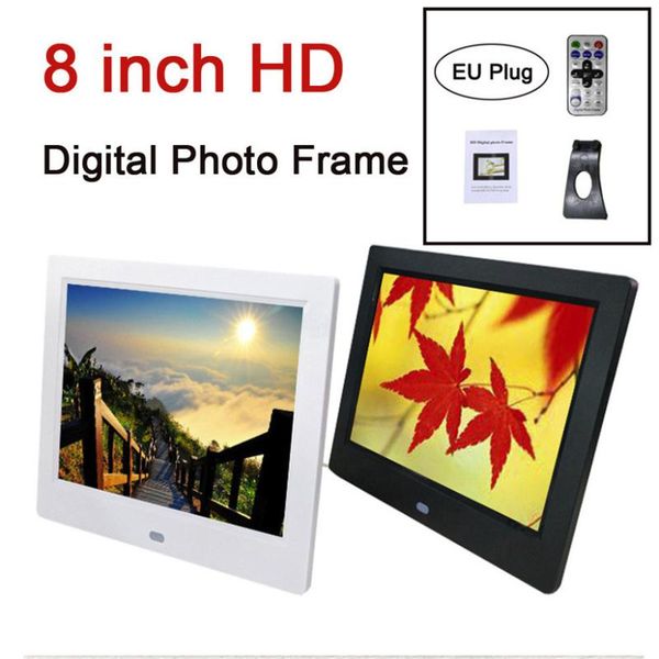 

digital po frames po carprie 8-inch front screen button high-definition frame td0608 dropship
