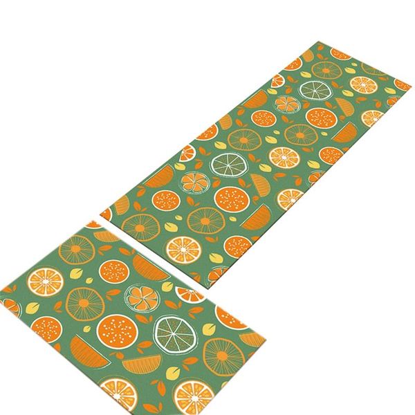 

cushion/decorative pillow 2 pcs fruit pattern mats bath carpet floor mat home entrance doormat absorbent bedroom living room kitchen rugs