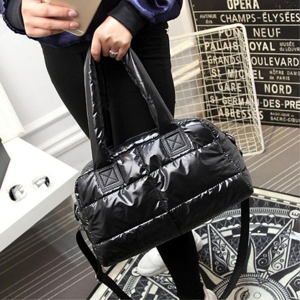 

evening bags pure black 2021 color niche design down bag shoulder messenger