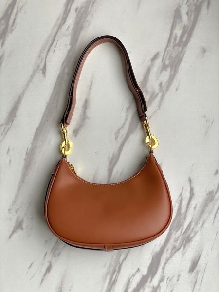 

evening bags fashion retro simple crescent shoulder bag ladies leather female handbag messenger mobile phone