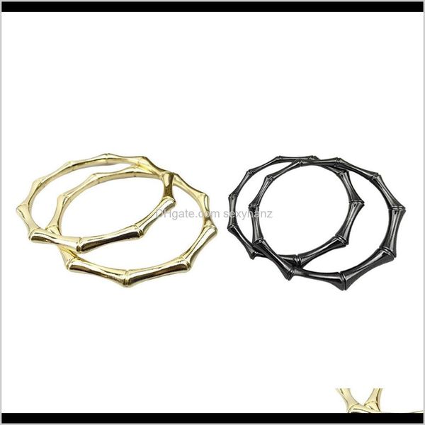 

sewing notions tools apparel drop delivery 2021 2pairs round metal handbags handle replacement for bag purse making aglro, Black