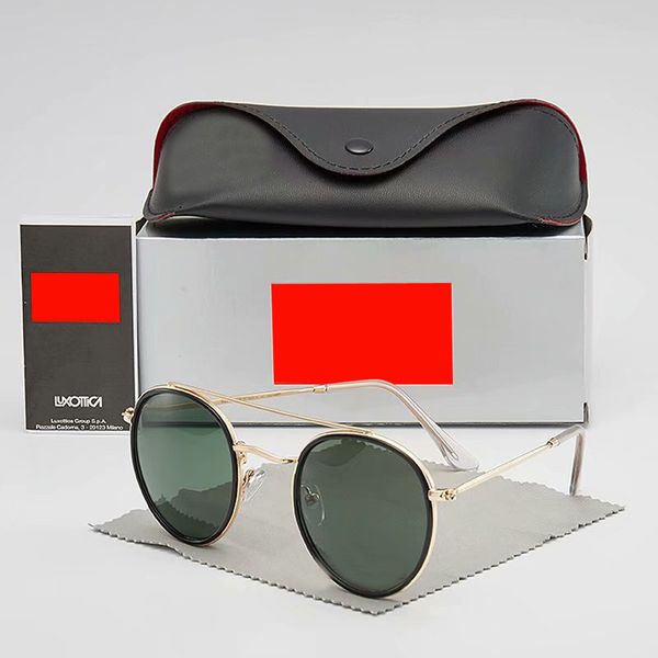

sunglasses for men women metal frame mirror polaroid lenses driver sun glasses with gift cases and box 3647, White;black