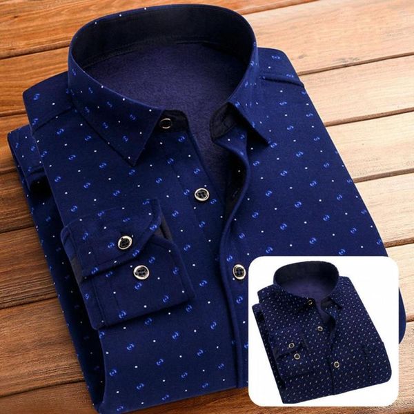 

men's casual shirts men shirt terrific plush thickening autumn acetate fiber, White;black