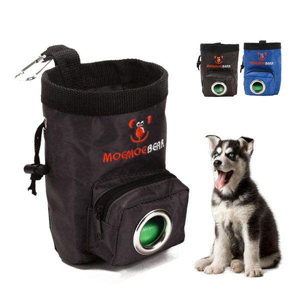 

portable pet training waist bag dog walking snack treat oxford cloth carrier pouch poo waste storage car seat covers