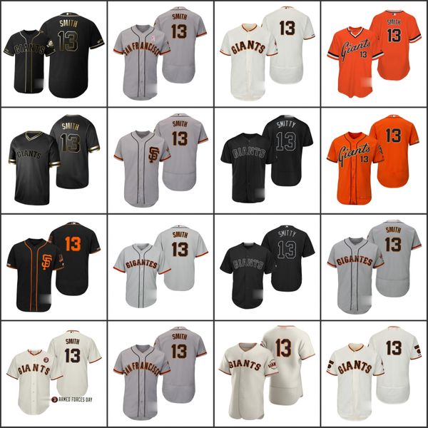 

san francisco giants men 13 will smith womenyouth jersey, Black;red