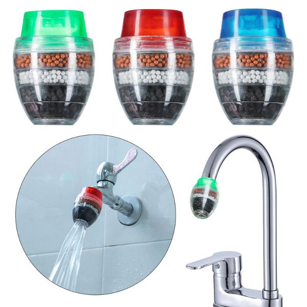 

kitchen faucets 1pc universal water faucet carbon filter tap clean purifier 5 layer tools supplies