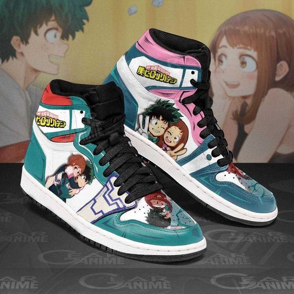 

uraraka sneakers and my izuku hero academia anime shoess39b