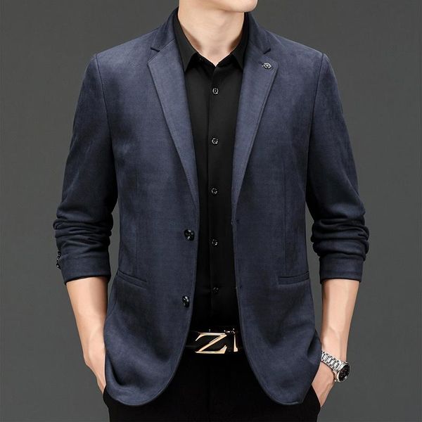 

men's suits & blazers blazer elegant high designer brand fashion luxury casual jacket party brown expensive trendy suit coat clothes ho, White;black