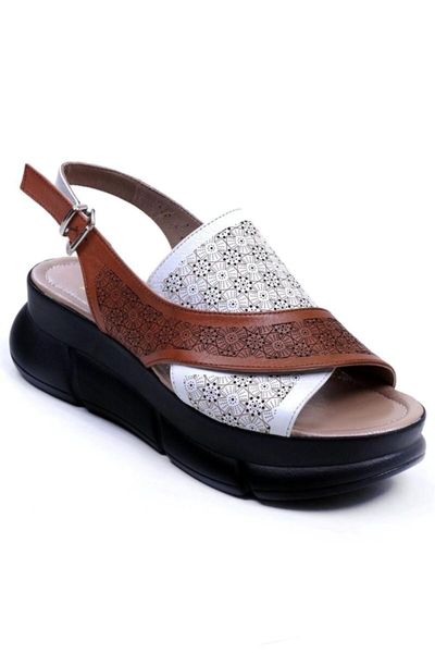 

sandals women's leather casual 074.025, Black