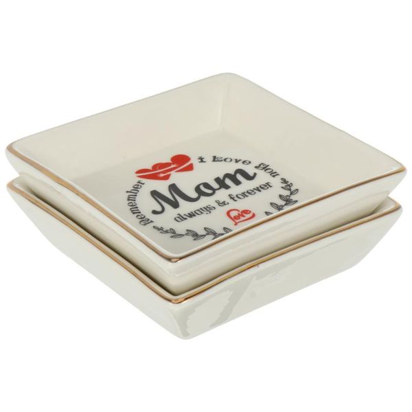 

2pcs jewelry organizer display case ring holder tray other festive & party supplies