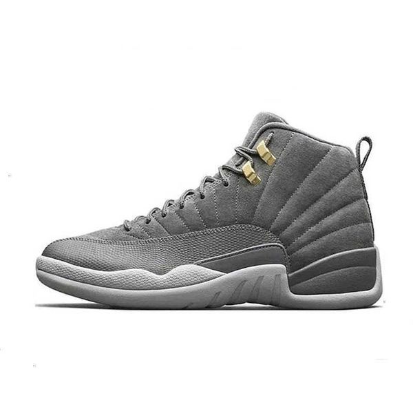 

12 12s men basketball shoes flu game university gold wolf grey fiba winterized mens outdoor sports sneaker shoes size 13 16dg