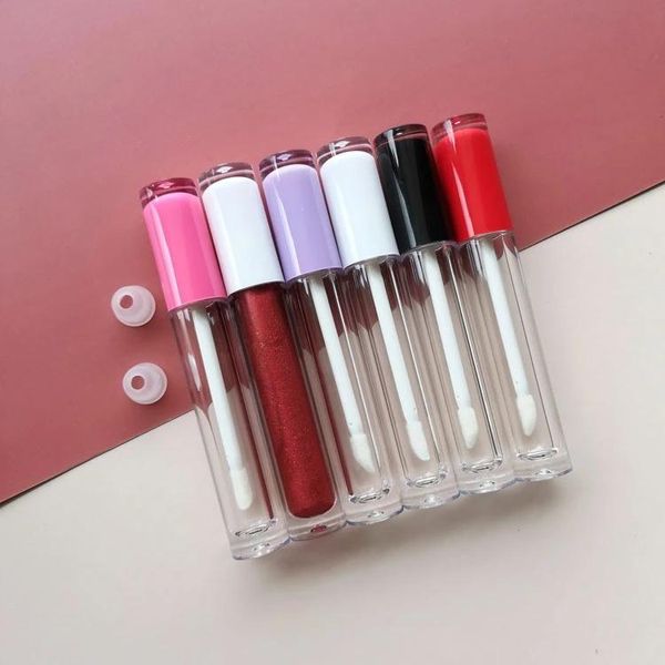 

storage bottles & jars 5ml cosmetic liquid eye shadow lipstick refillable bottle lip gloss glaze packing tubes makeup accessories tools 10pc
