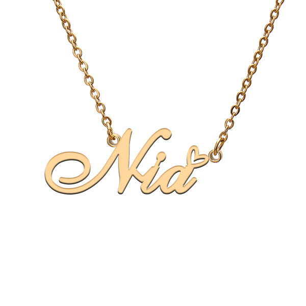 

charms god with love heart personalized character necklace name nia for friend jewelry gift, Bronze;silver