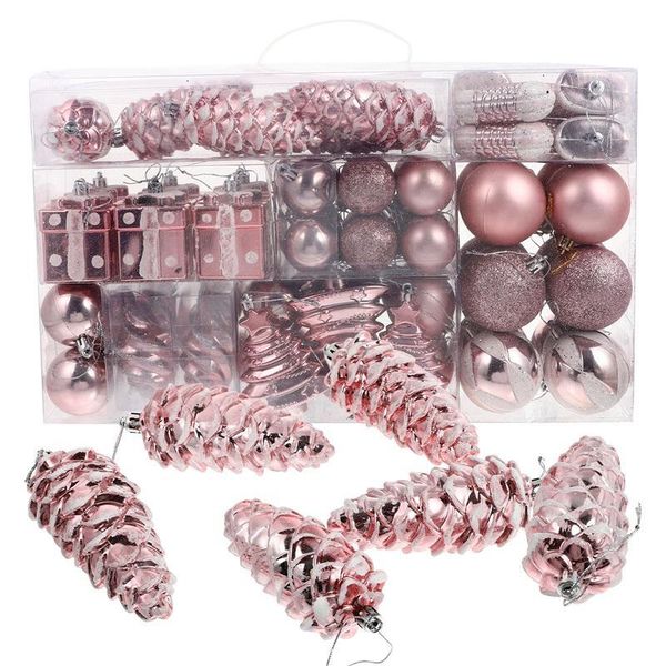 

party decoration 70 pcs exquisite christmas ornaments balls decorating tree