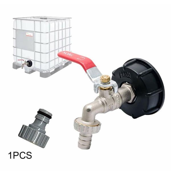

watering equipments durable ibc tank alloy brass tap adapter coarse thread valve fittings garden hose water connector replacement fitting