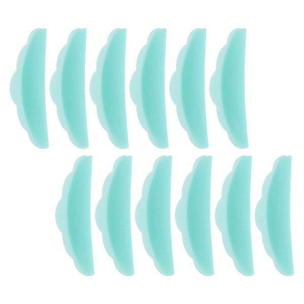 

false eyelashes 20 pairs eyelash perming curler pads lifting rods