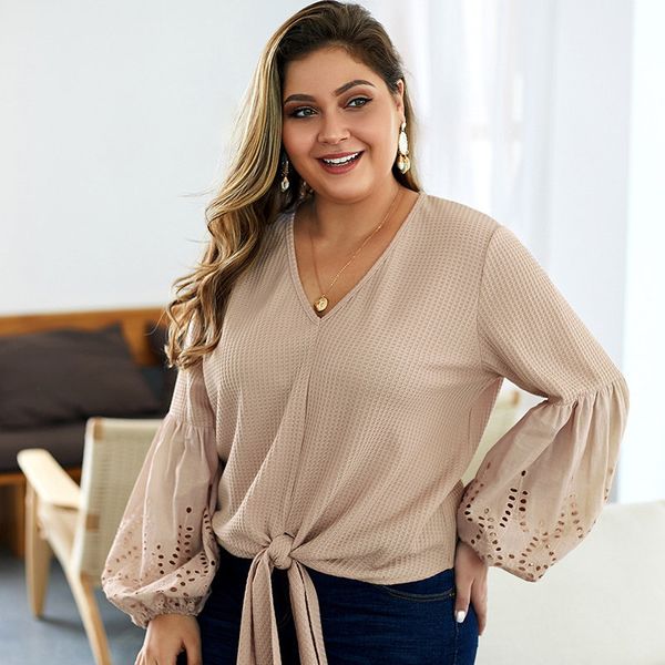 

women's hoodies & sweatshirts plus size 4xl knitted pullover fashion designed women pullovers autumn winter long-sleeved casual v-neck, Black