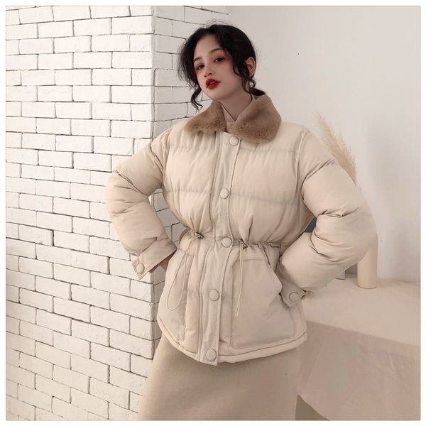 

downs fashion parkas winter women cotton padded coats lady korean style jacket warm coat chamarras de mujer, Black