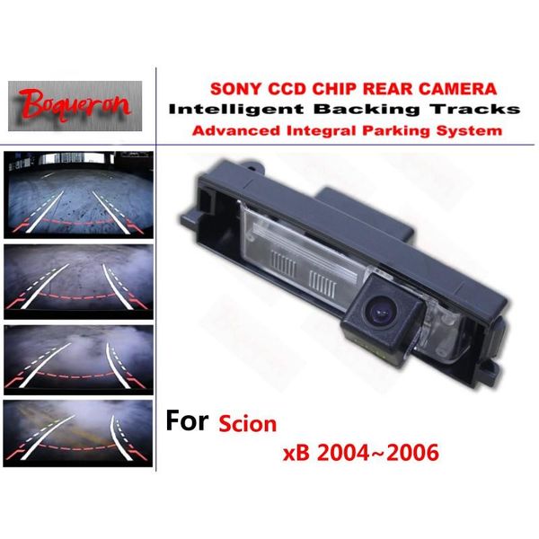 

car rear view cameras& parking sensors for scion xb 2004~2006 ccd backup camera intelligent tracks dynamic guidance