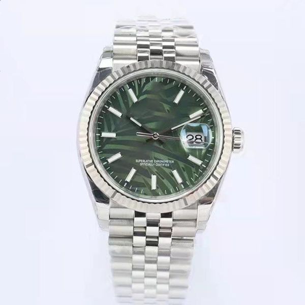 

wristwatches log 41mm dial diameter men's automatic mechanical watch man luxury sapphire glass watches stainless steel waterproof clock, Slivery;brown