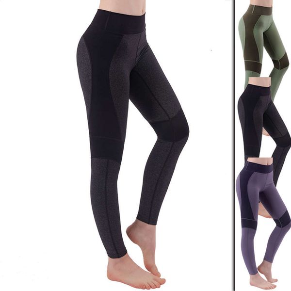 

women's tracksuits tracksuitslarge yoga pants women's elastic fast drying high waist tights training running fitness underpants 6i, Gray