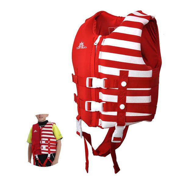 

pool & accessories children life vest jackets inflatable swimming multifunctional comfortable baby sunscreen red life-saving suit