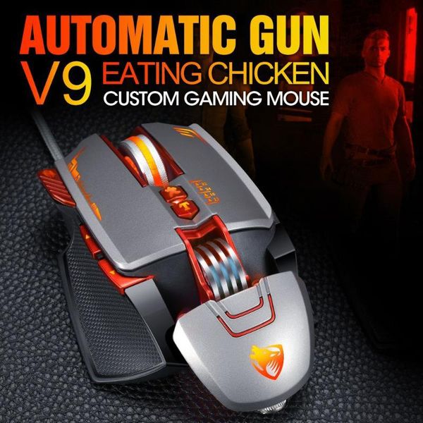 

mice v9 wired game mouse mechanical games mouses lapgeneral purpose competitive fourth gear gaming
