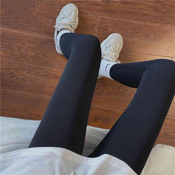 

maternity bottoms 630# spring sports casual maternity skinny legging high waist belly yoga pants clothes for pregnant women slim pregnancy f, White