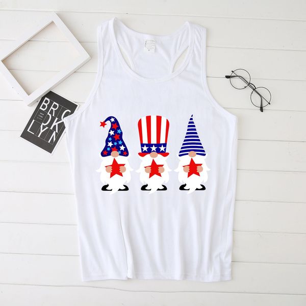

summer style loose vt three dwarfs art print fashion, White